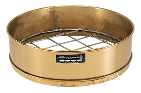 Sieve, Riddle 18" Diameter — 4" (100mm) Stainless Mesh and Brass Frame
